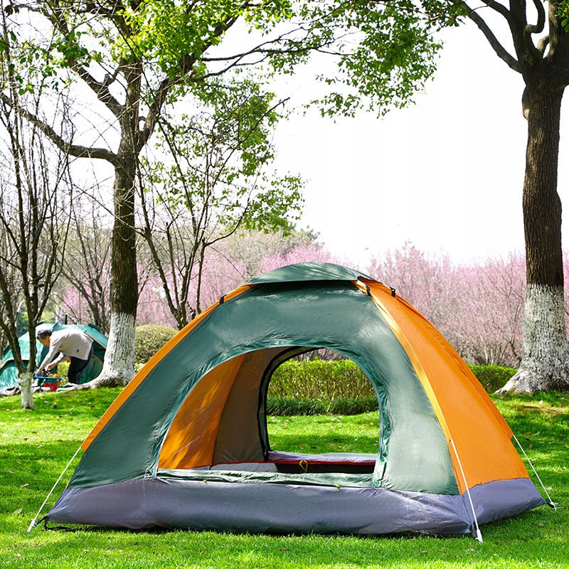 2-PERSON SELF-ASSEMBLY Camping TENT WATERPROOF LIGHTWEIGHT Waterproofness less than 1500 mm