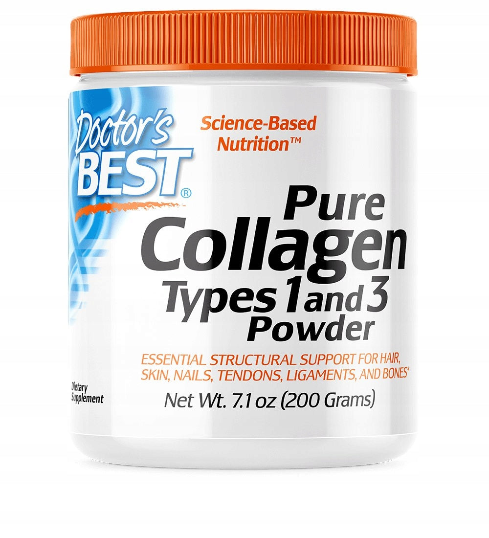 2 PIECES - DOCTOR'S BEST Collagen Types I and III Powder (200 g)