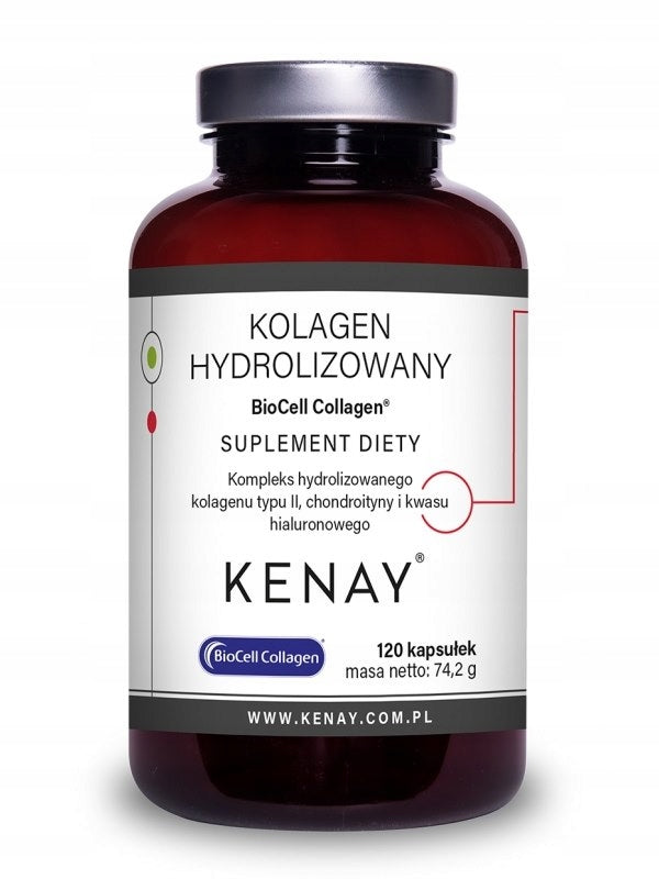 2 PIECES - KENAY Hydrolyzed Collagen BioCell Collagen (120 caps.)