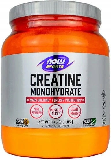 2 PIECES - NOW FOODS Creatine Monohydrate Powder 1kg