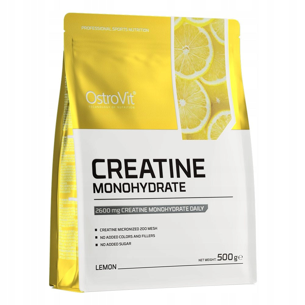 2 PIECES - OSTROVIT Creatine Monohydrate - lemon flavour (500 g)