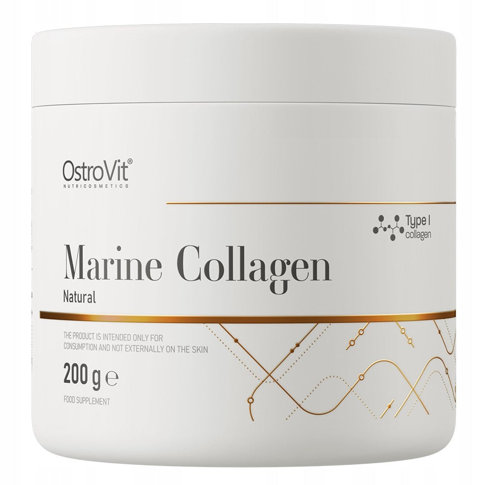 2 PIECES - OSTROVIT Marine Collagen - natural flavour (200 g)