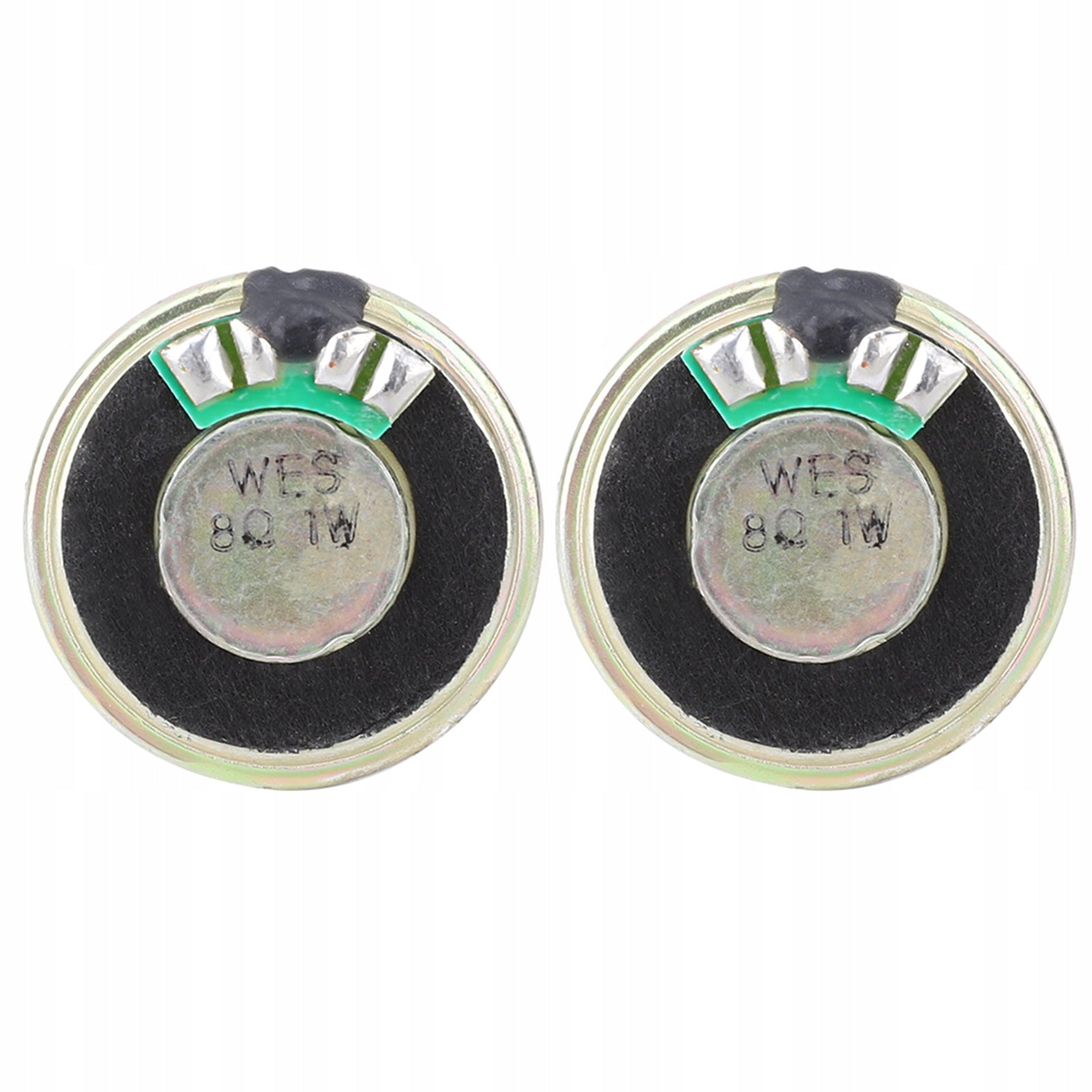 2 Pack 8ohm 1W Tube Speaker Stereo Audio Speaker 28mm OO Diameter
