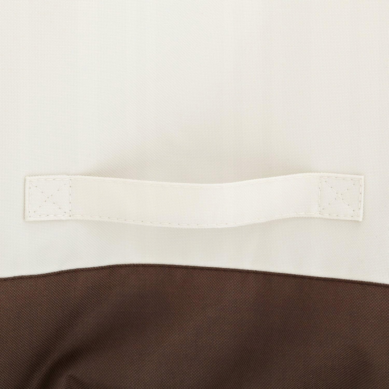2-Pack Garden Chair Covers – 66 x 70,6 x 83,8 cm Waterproof, Beige Length 66 cm
