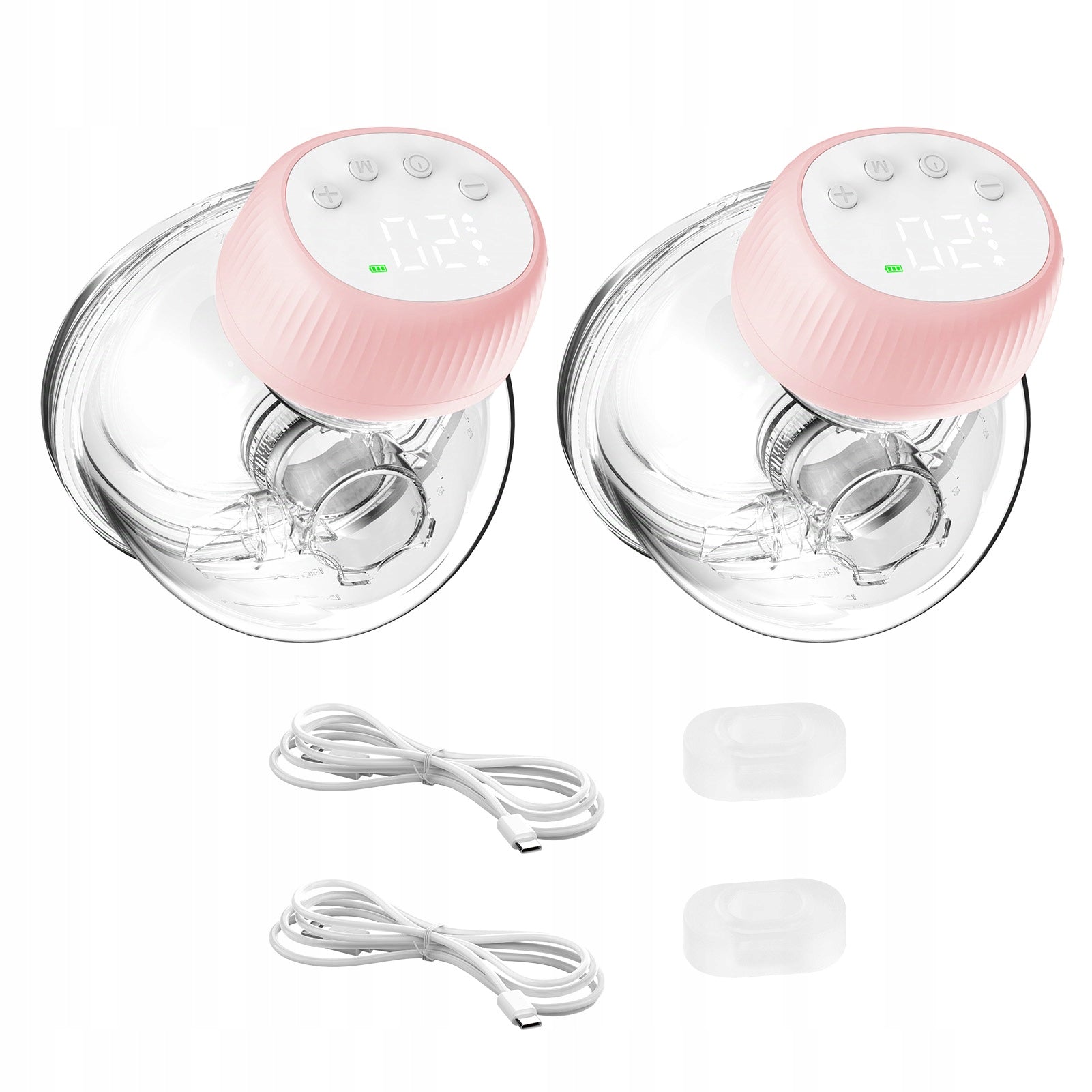 2 Pack Hands Free Wearable Pump with 4 Modes 12 Levels 10 S5 Medical device no