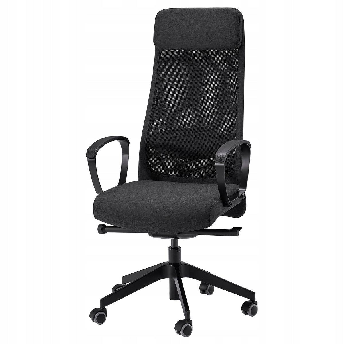 2 Pack MARKUS Office Chair - Vissle Dark Grey Small Brand IKEA