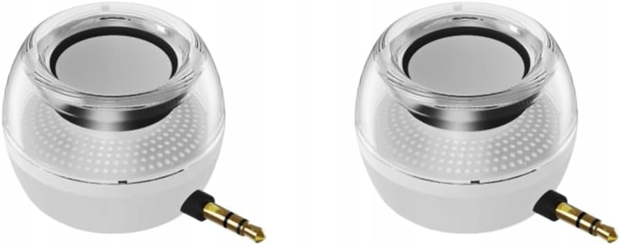 2 Pack Mini Speaker, HIFI 3D Wireless Surround Speaker, Powerful