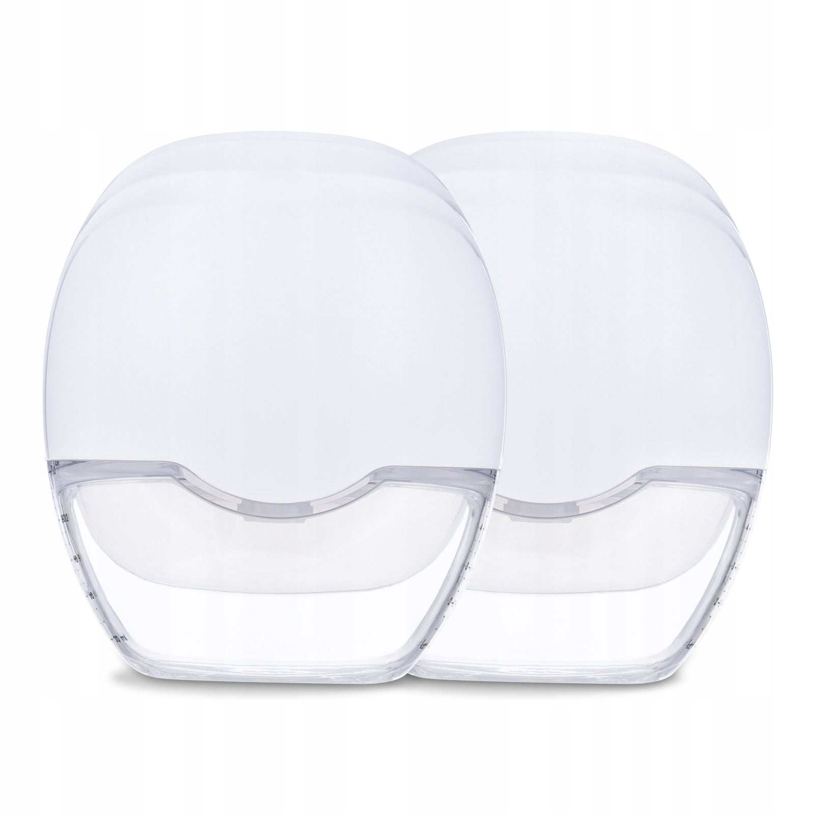 2 Pcs Electric Breast Pump Handheld Milk Extractor Lightweight, Waterproof OX