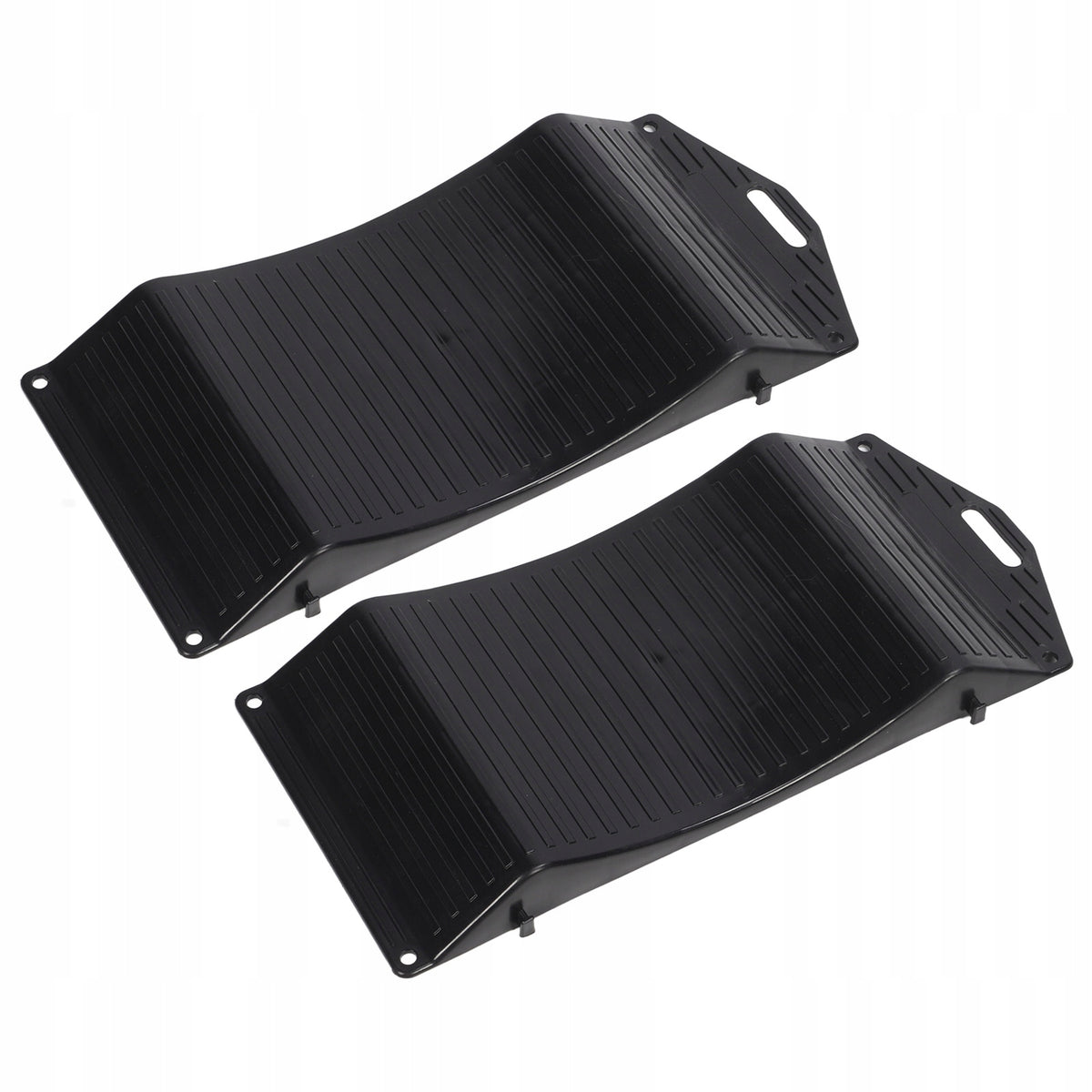 2 Pcs Heavy Duty Tire Saving Ramps Powerful Load Capacity LY