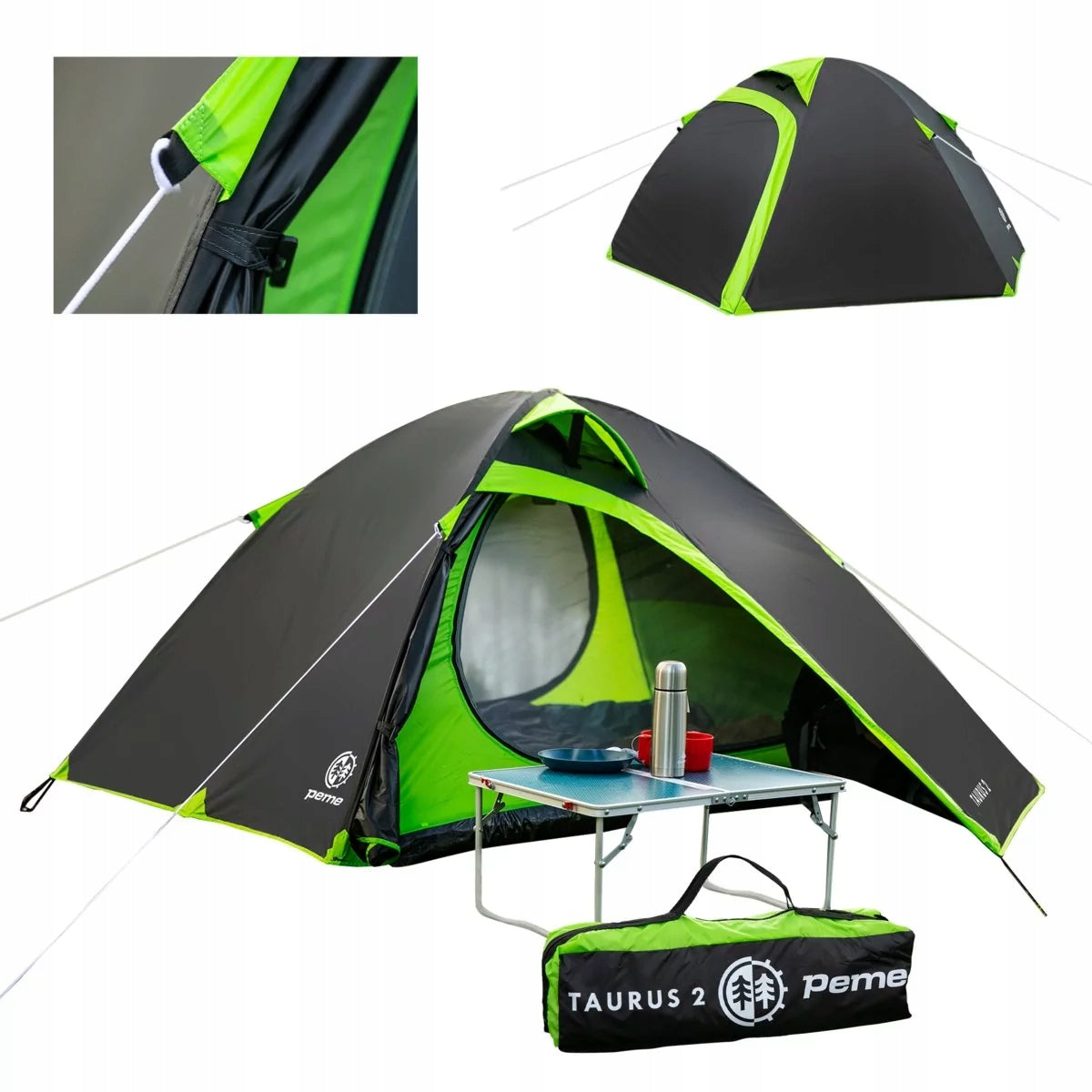 2 Person Hiking Camping Tent Iglo Waterproof Lightweight Peme Taurus