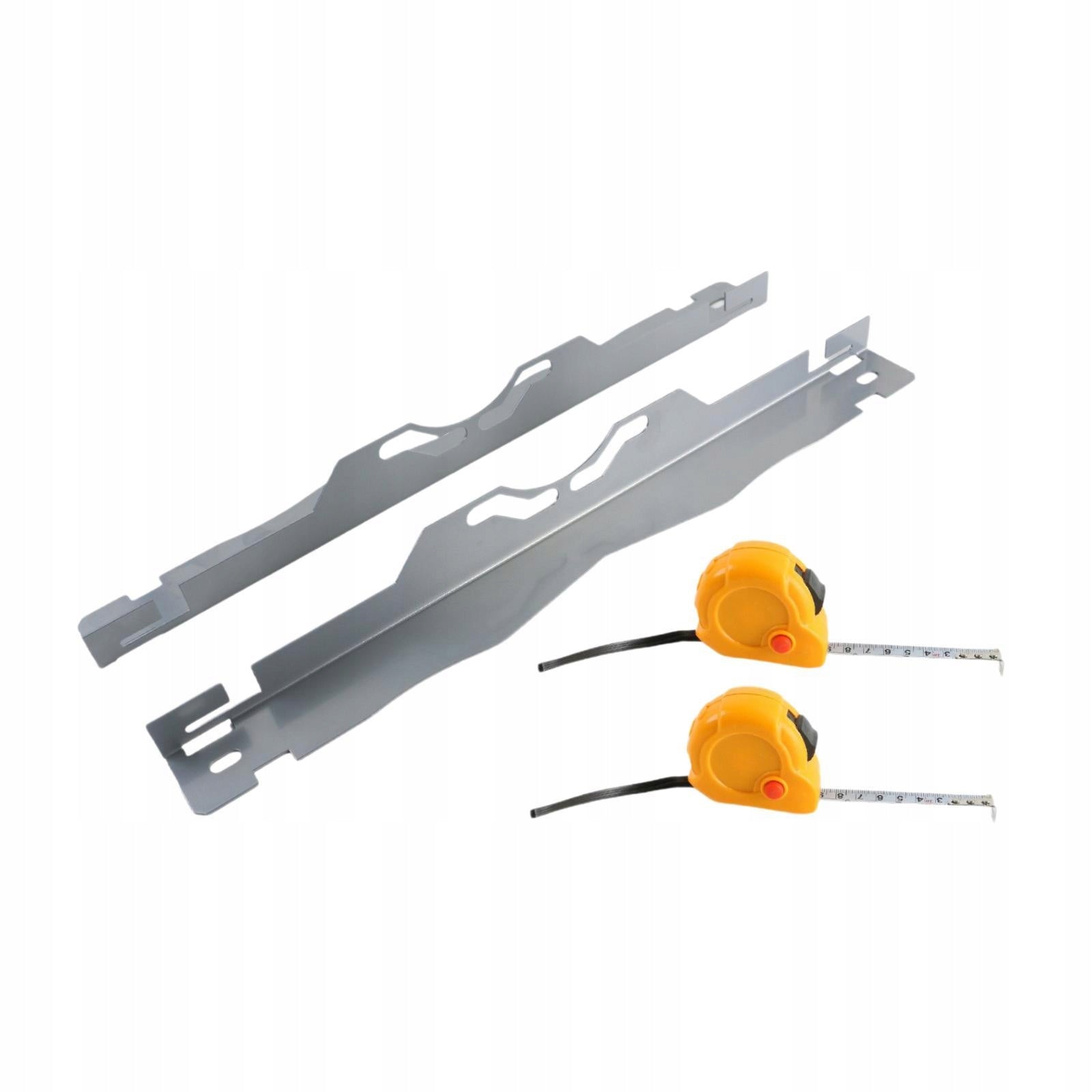 2 Pieces Car Auto Wheel Alignment Tool with Hanging Hole Accessories argent Packaging status original