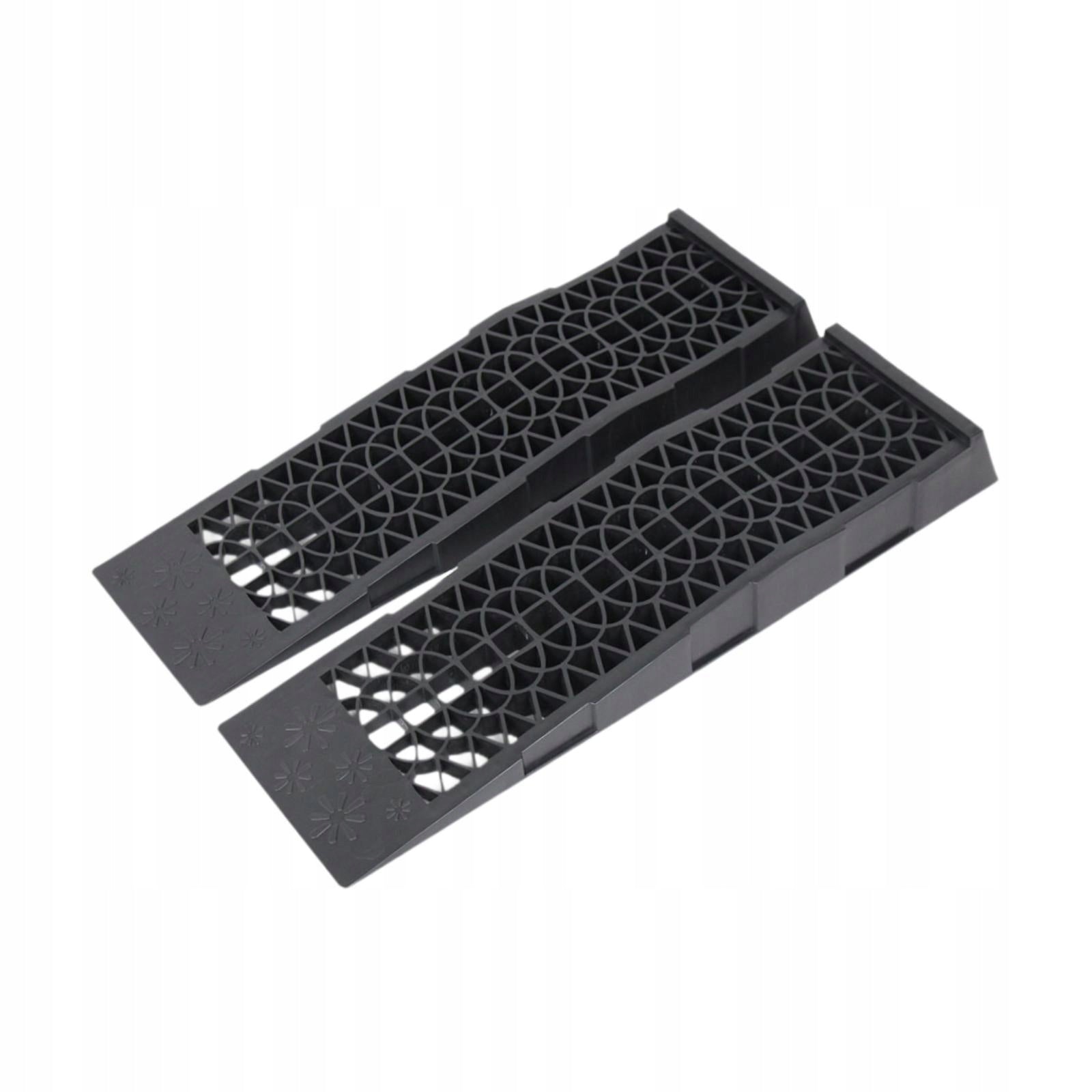 2 Pieces Car Ramps Portable Home Garage Use for Low Chassis Flower Texture Product weight with unit packaging 3.752 kg