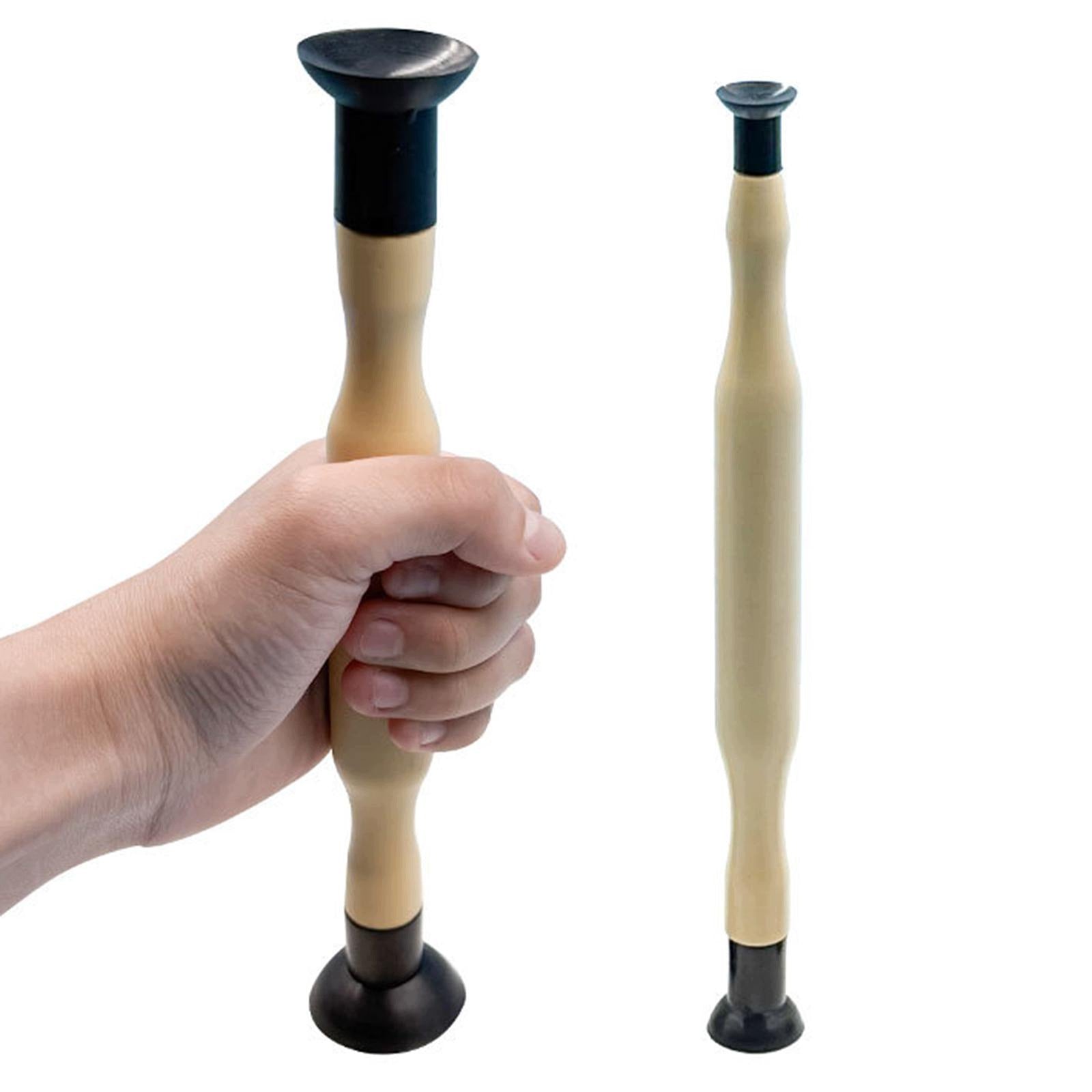 2 Pieces Handheld Valve Lapper Tool Sturdy Practical Double Ended Yellow