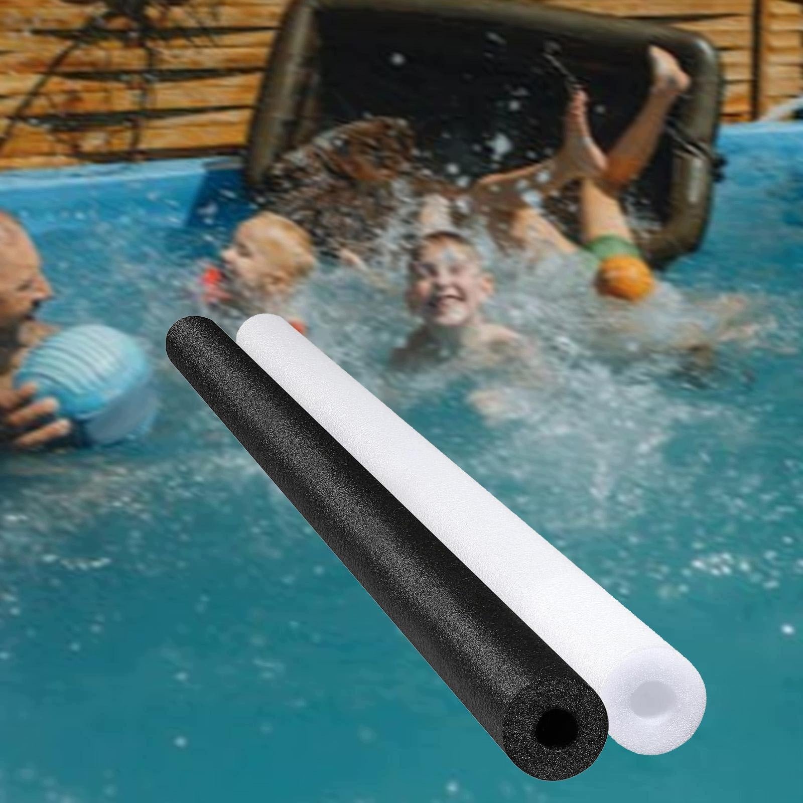 2 Pieces Pool Noodles 59 inch Multipurpose Reusable Buoyant Floats Swimming