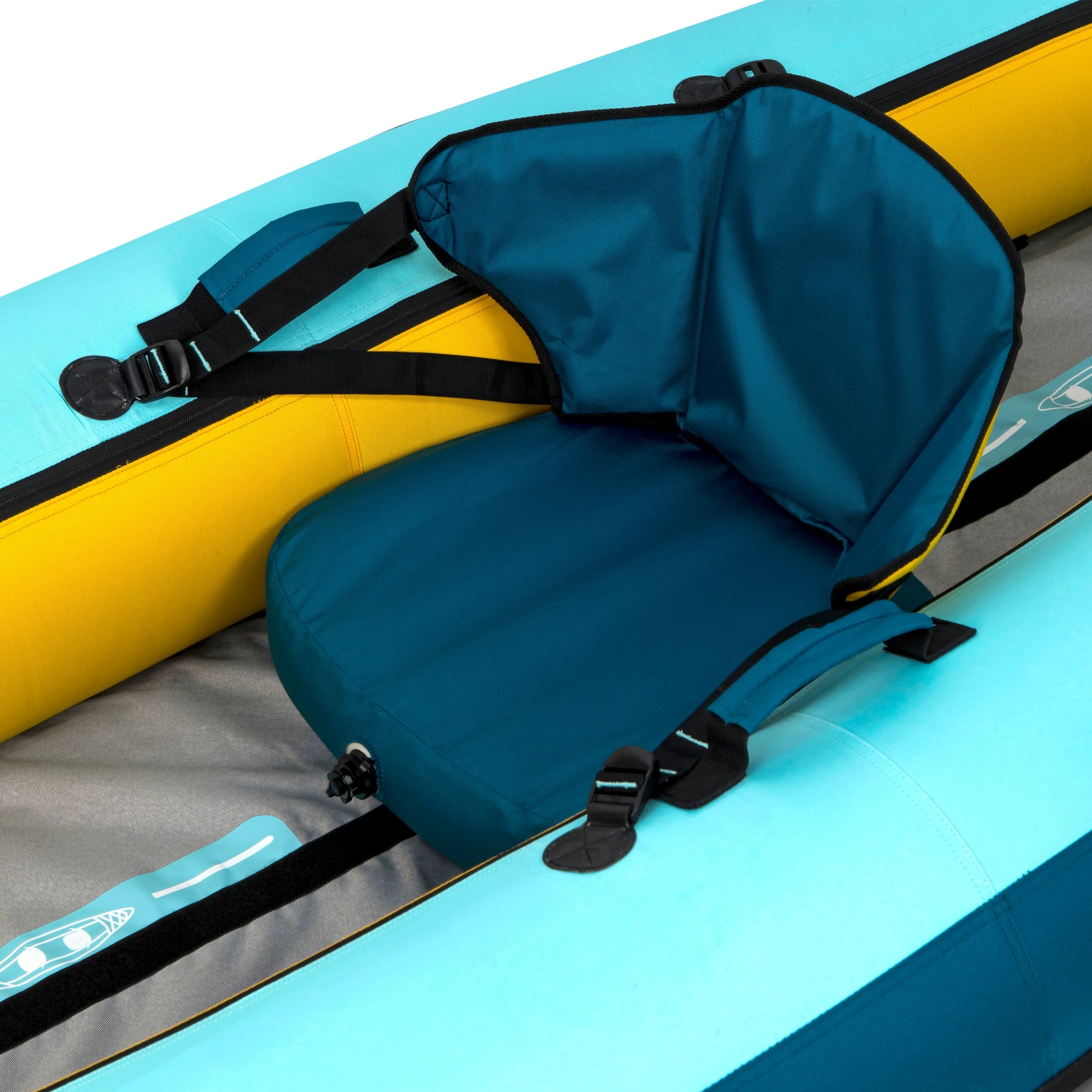2 Seater Pneumatic Inflatable Kayak COMPLETE SET 350cm Decathlon Brand Tribord