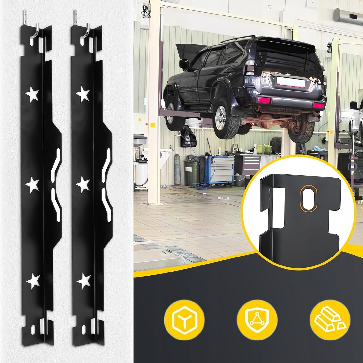 2 Stainless Steel Wheel Convergence Setting Instrument 2 Measuring Tapes Packaging status original