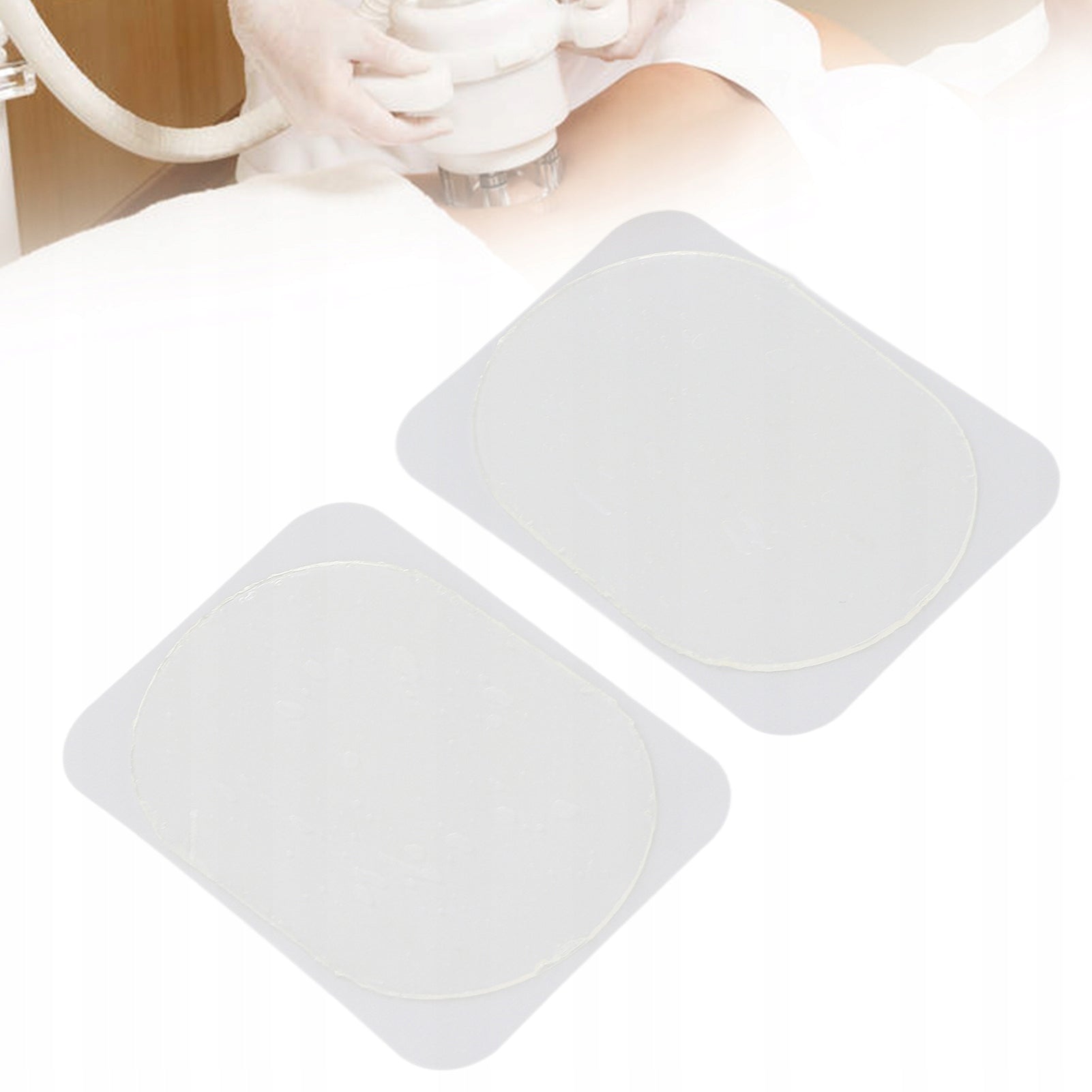 2 TRANSPARENT HYDROGEL GEL STICKERS TO SUPPORT ABSORPTION Kind slimming belt