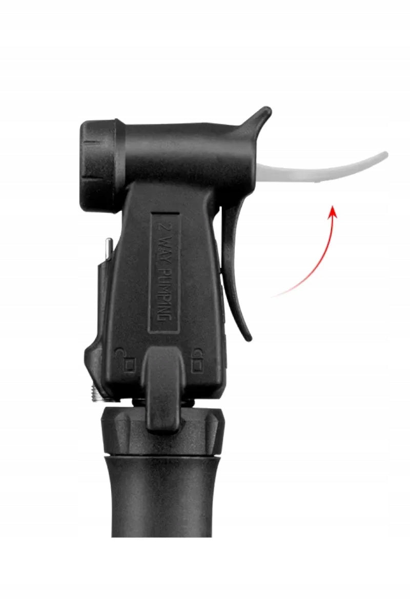 2-Way TM-1701P bicycle pump Color black