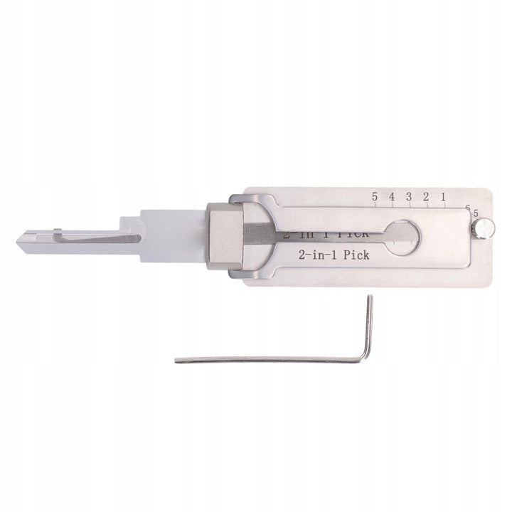2 in 1 Key Decoder KW5 Stainless Steel Key Manufacturer code BMMT