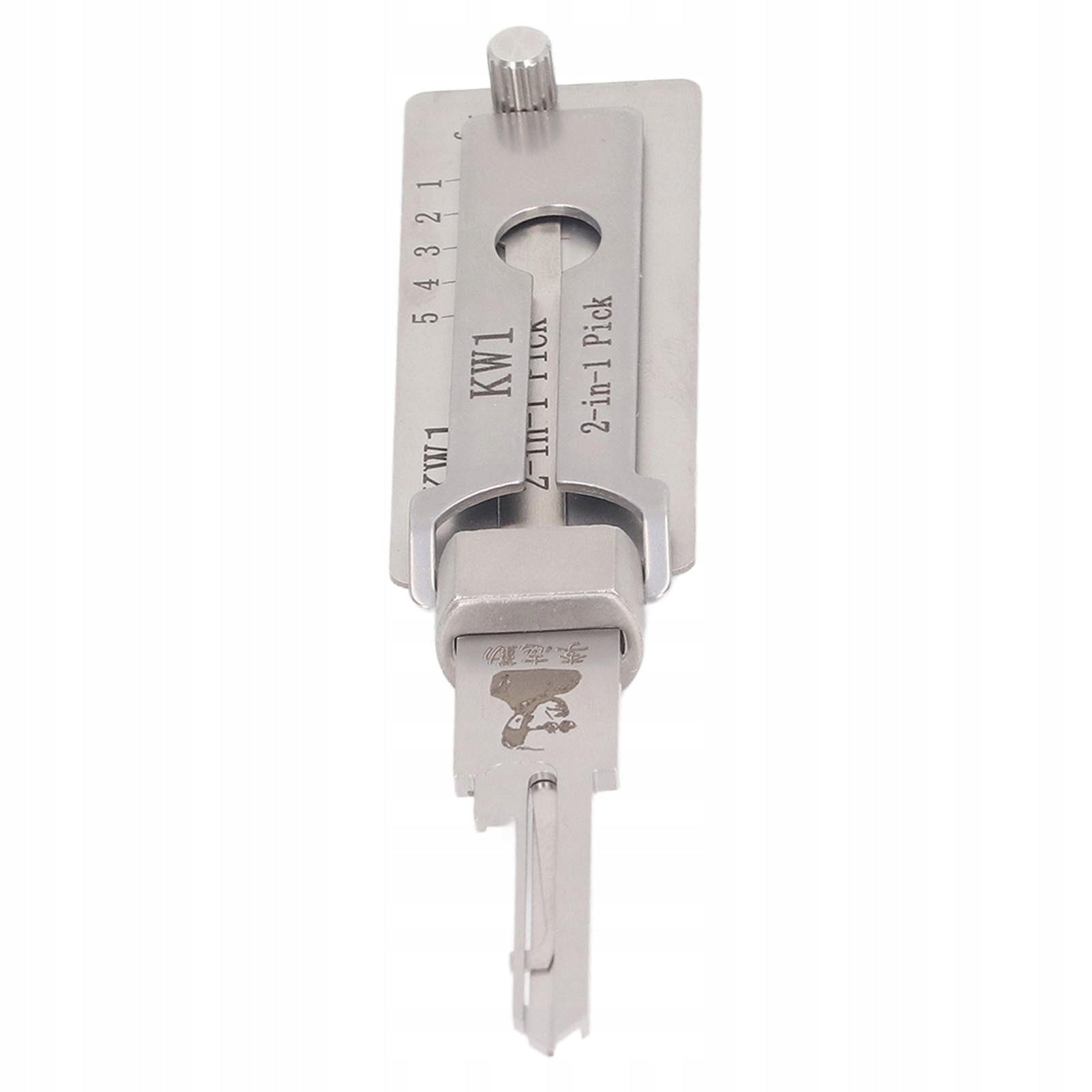 2 in 1 Stainless Steel Key Decoder KW1