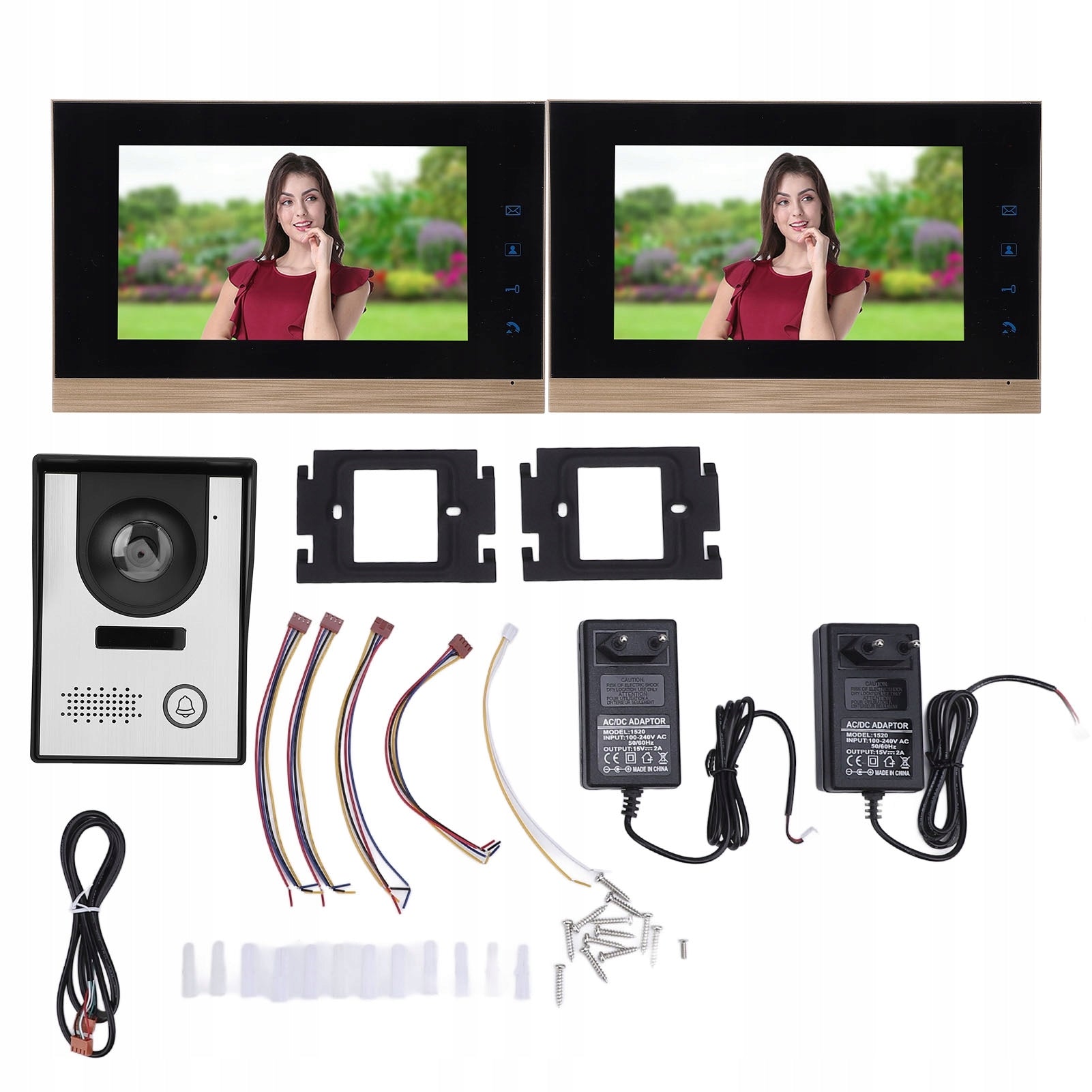 2 in 1 Wired HD CMOS Video Intercom System Sensor Early Video 6S Model 3392MLED
