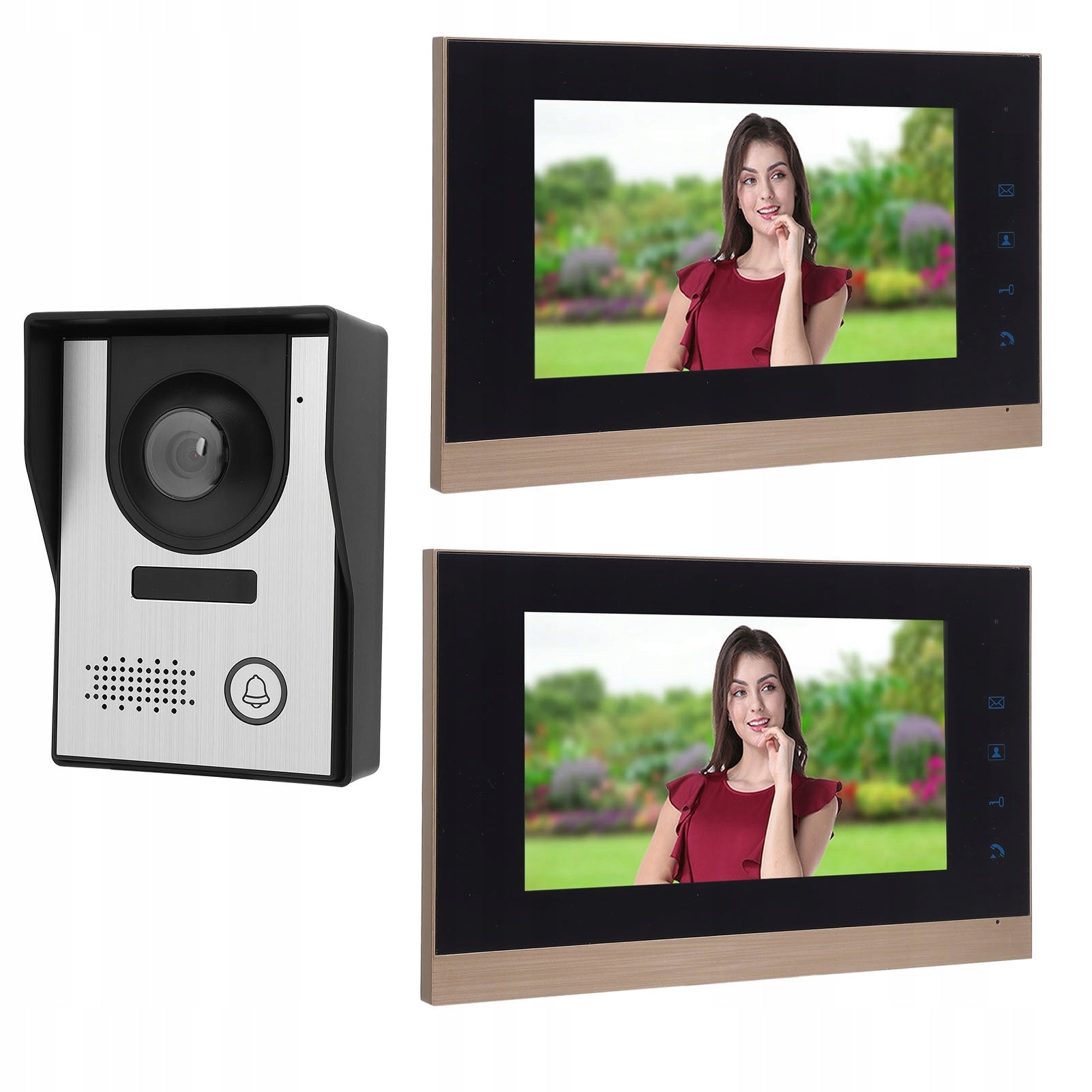 2 in 1 Wired HD CMOS Video Intercom System Sensor Early Video 6S