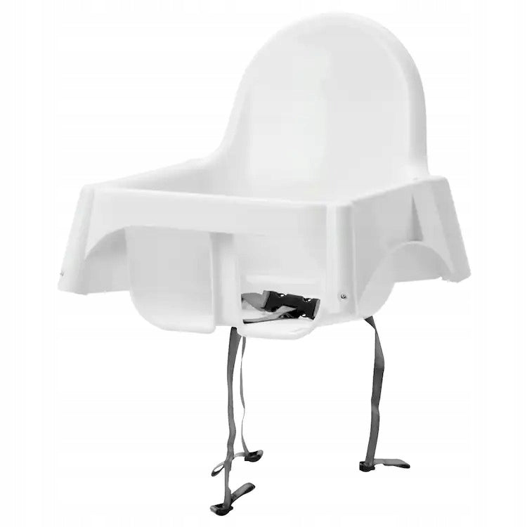 2 pcs ANTILOP High chair seat for children 0-3 years Color white