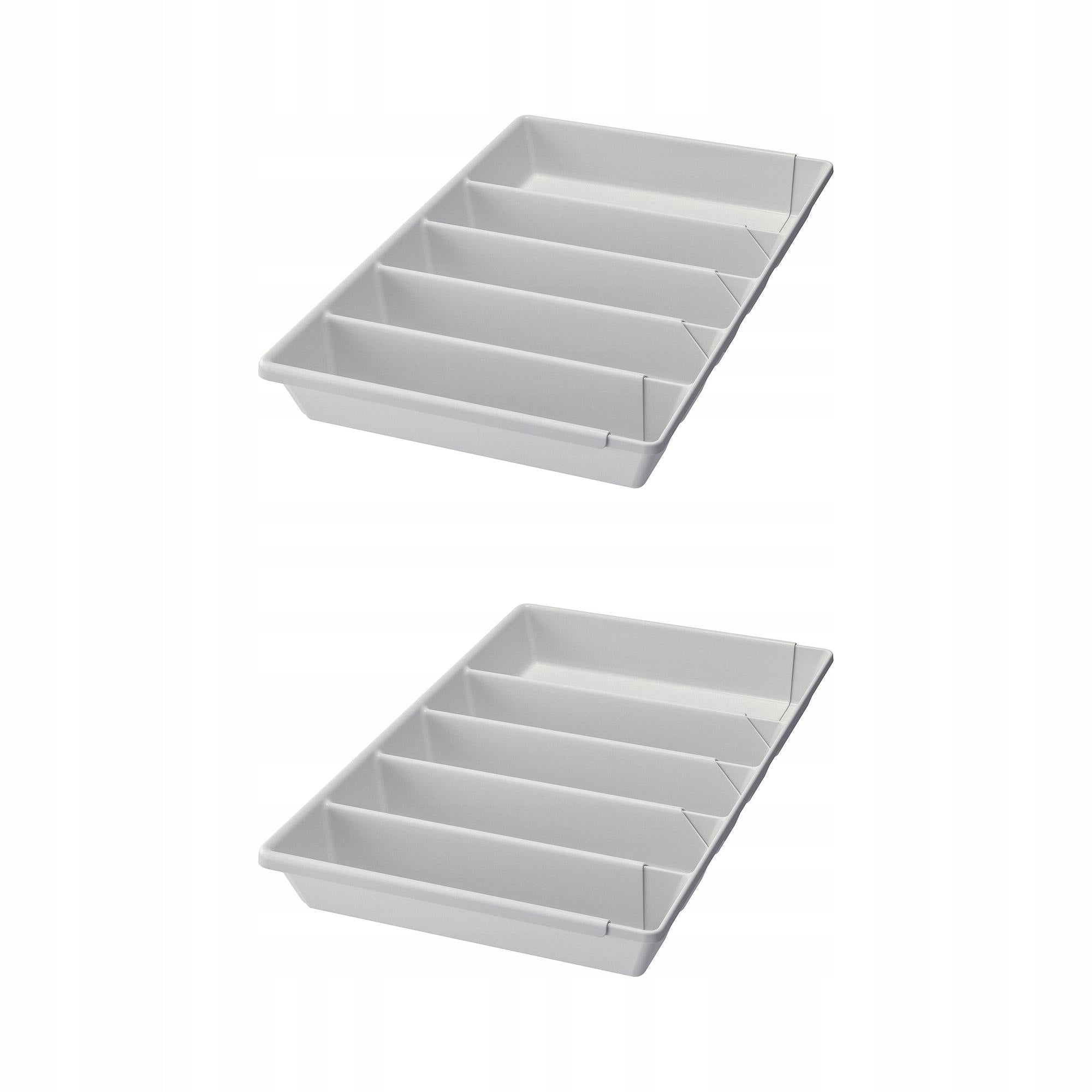 2 pcs Adjustable cutlery insert for drawers 30-52x47 cm