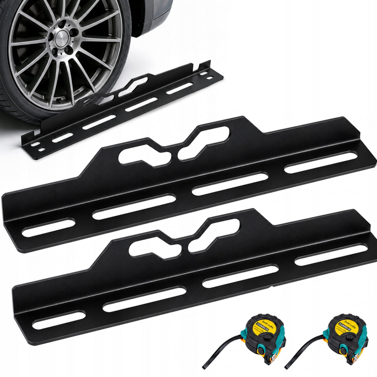 2 pcs INSTRUMENT IN WHEEL TILT VEHICLES FOR SETTING WHEEL CONVERGENCE