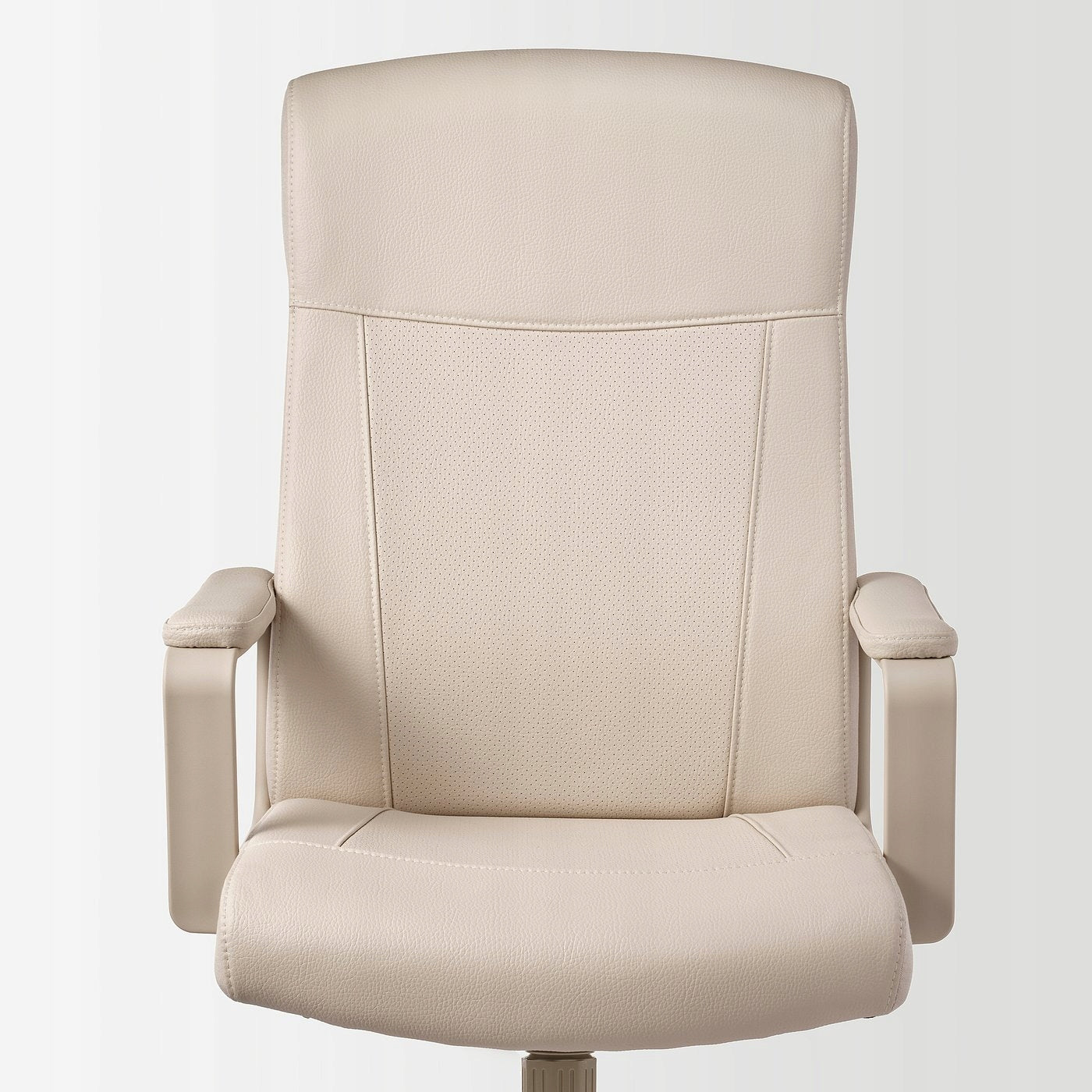 2 pcs MILLBERGET Murum Beige Swivel Chair for Office and Living Room Furniture depth 70 cm