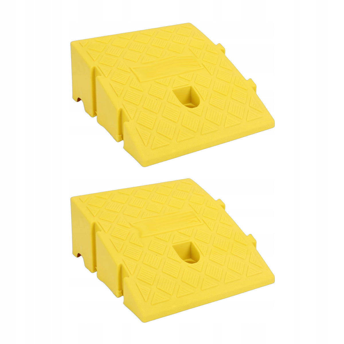 2 pcs curb ramp 11 cm height high load capacity portable ramp D5