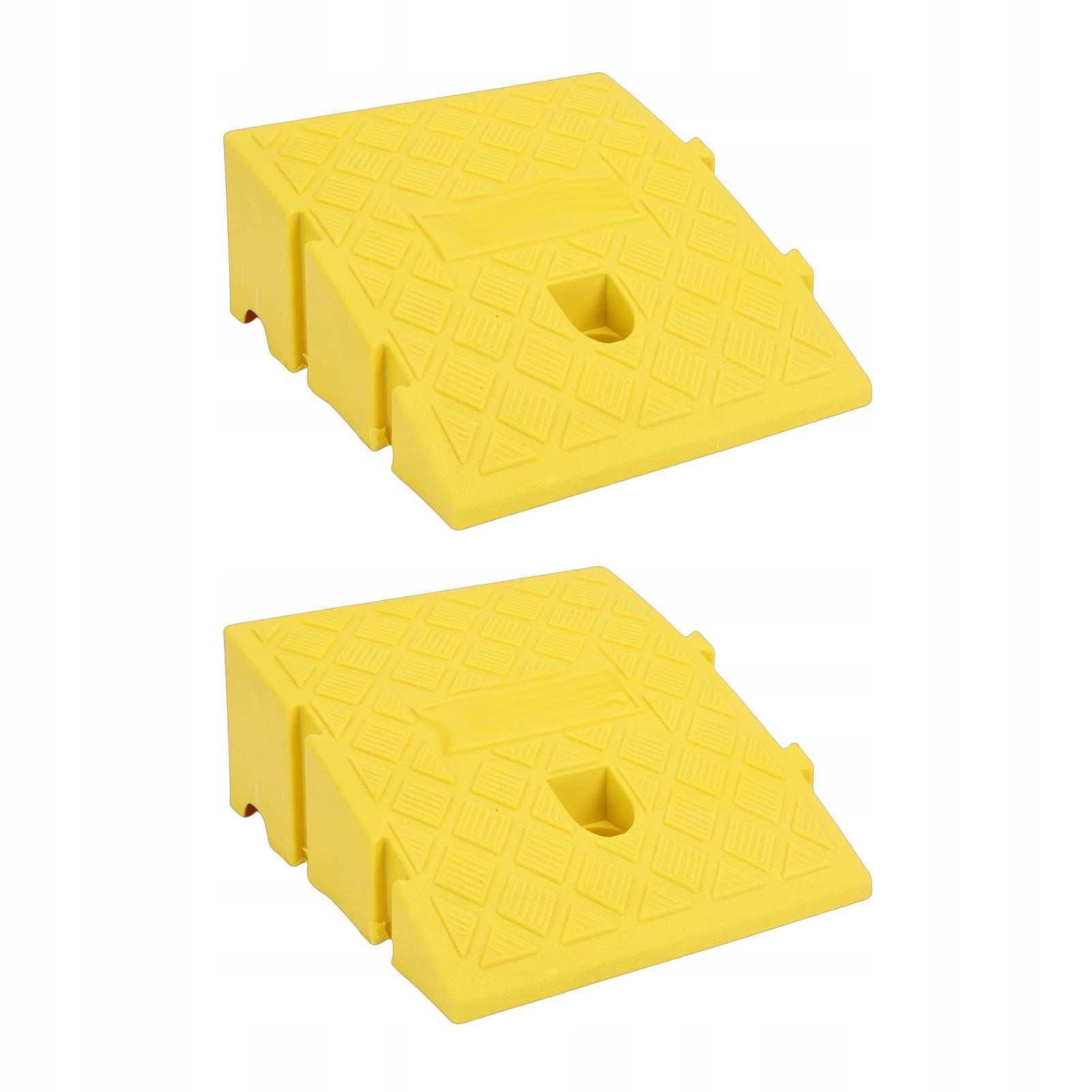 2 pcs curb ramp 11 cm height high load capacity portable ramp D5