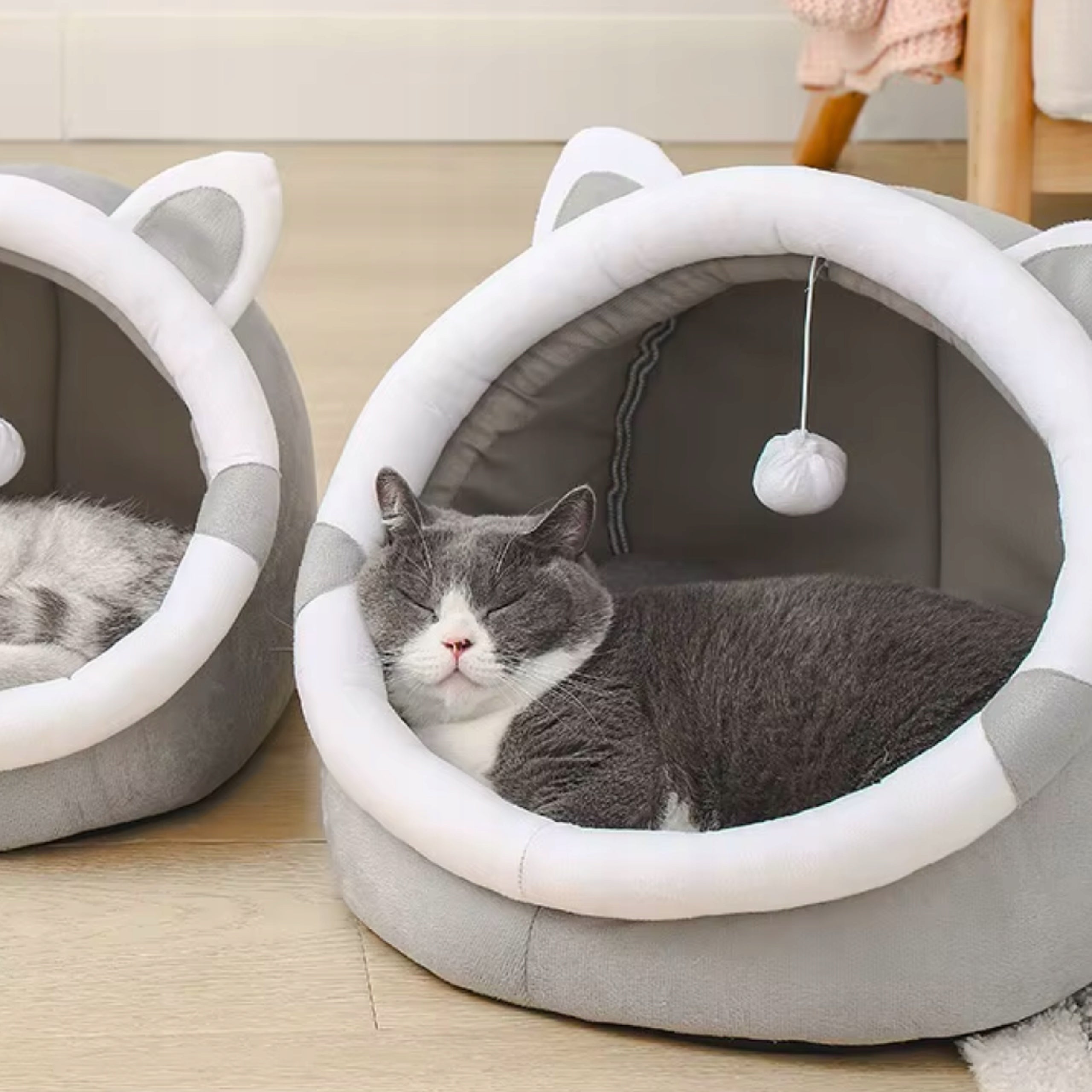 2 x BED CAT BOOTH DOG 2in1SOFT BED PILLOW TOY Brand no brand