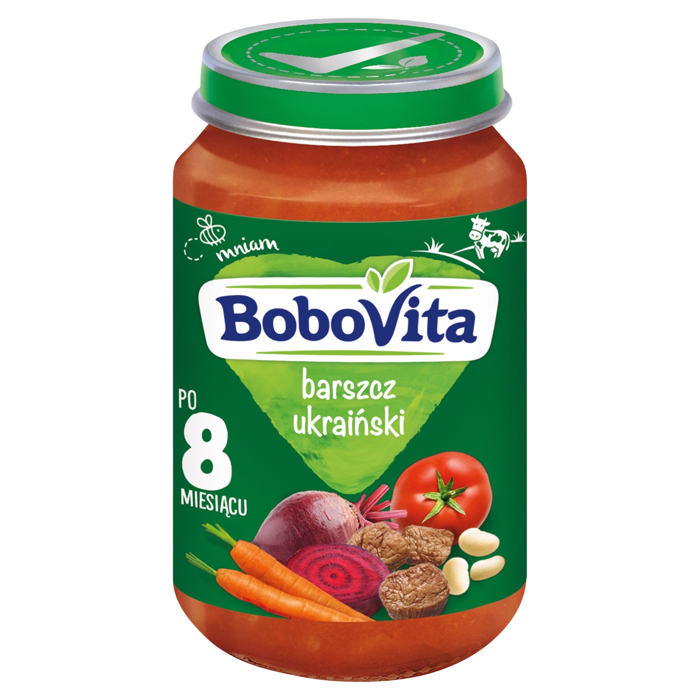 2 x Lunch Bobovita UKRAINIAN BORSCHT 190g Beef Vegetables Manufacturer code 5900852065965
