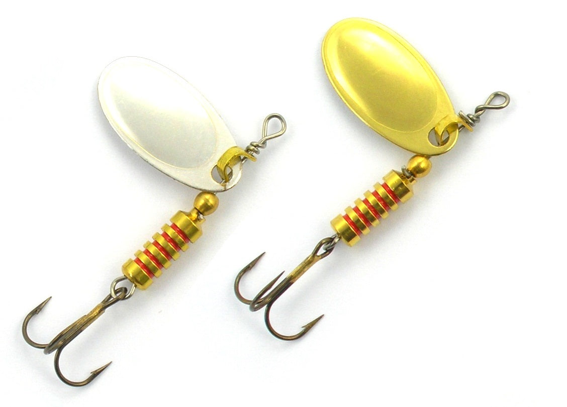 2 x MOSCA SPANTO No. 2/3.5 g LAKE RIVER PIKE HUNTER