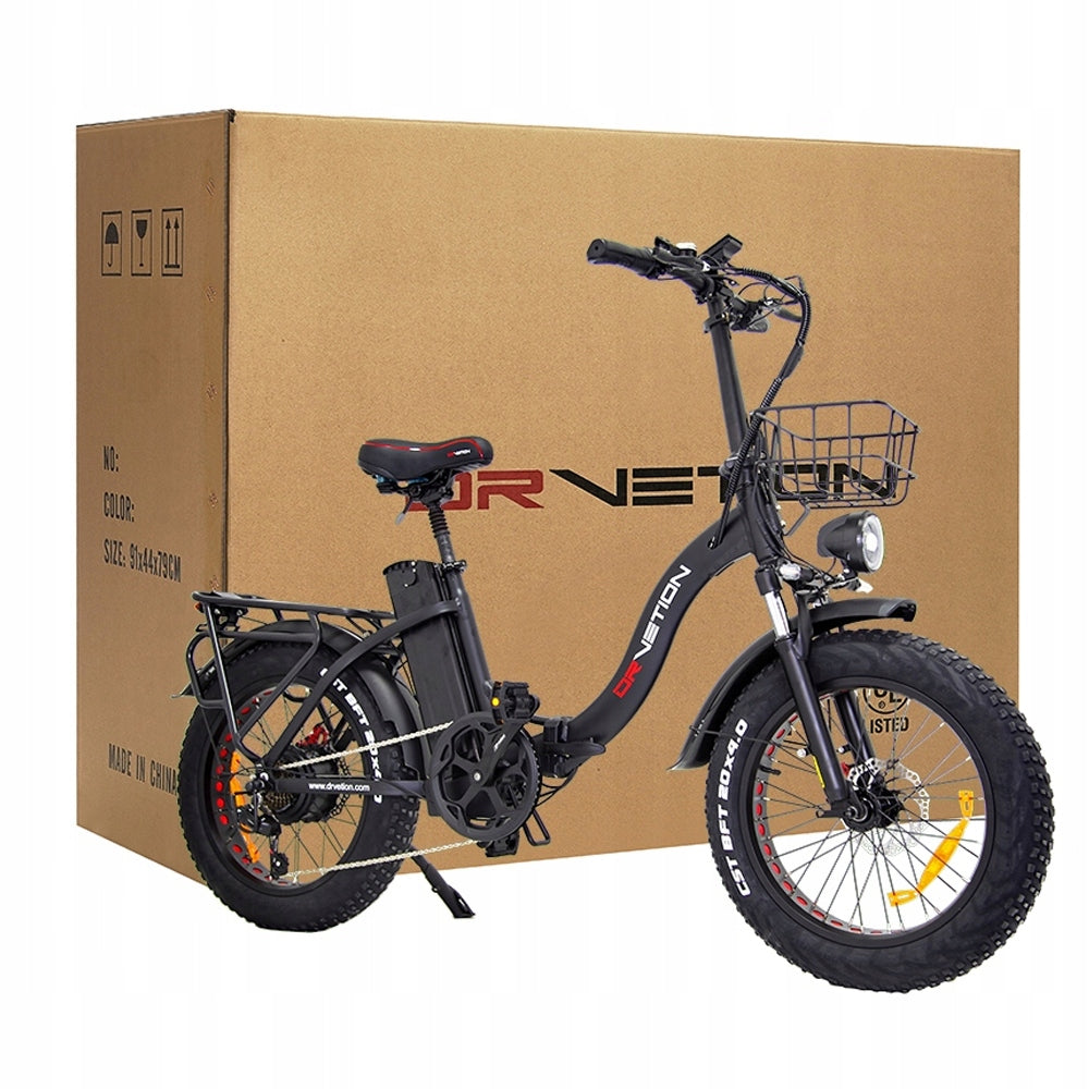 20” DRVETION CT20 Electric Vehicles 1000W 45km/h Samsung15AH oil brake