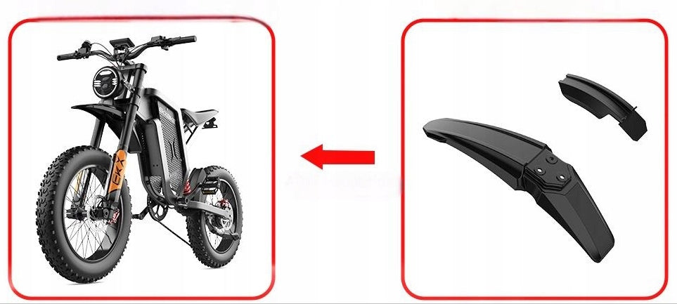 20'' EKX X21 Motorcycle Electric Fat Tire 35AH 2000W 55KM/H 48V Brand no brand