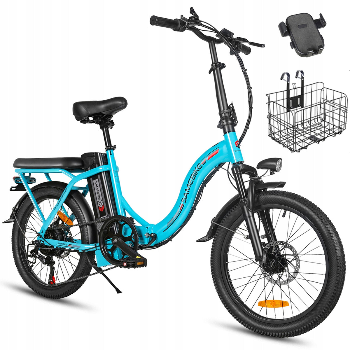 20" Foldable city Electric Vehicle Samebike CY20 560W 36V12AH 32KM/H