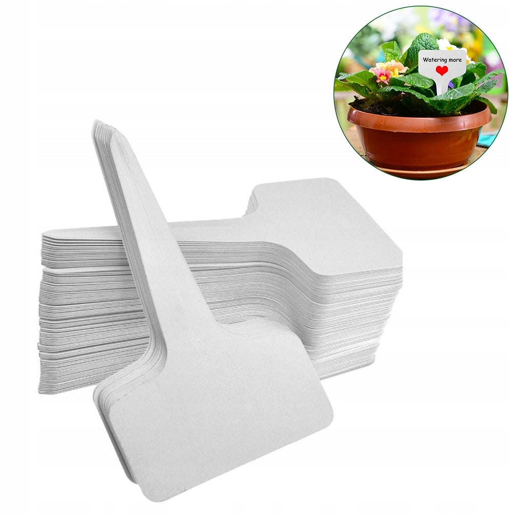 20 PCS WHITE PLANT ORCHARD SEEDLING LABELS