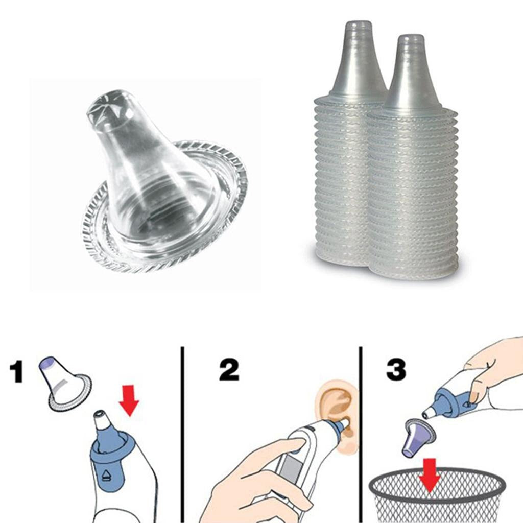 20 Pieces Disposable Ear Thermometer Probe Covers for Braun Models And Medical device no