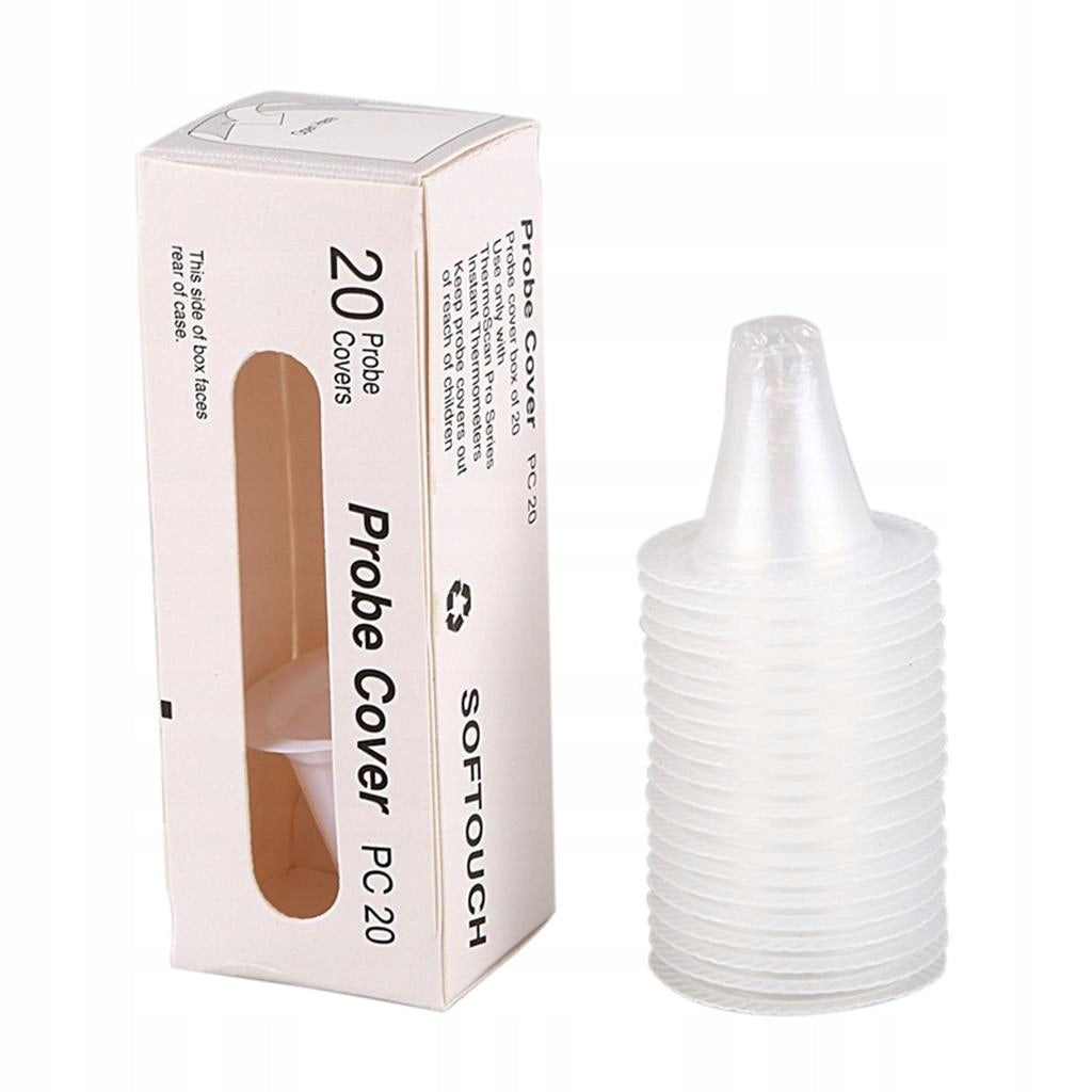 20 Pieces Disposable Ear Thermometer Probe Covers for Braun Models and Medical device type accessories for a medical device or a product without an intended medical purpose