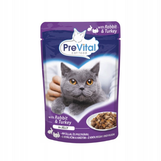 20 x Wet Cat Food PreVital Sachets Mix Tastes In Sauce 100g set Manufacturer code KARMA SASZETKI DLA KOTÓW MIX SMAKÓW