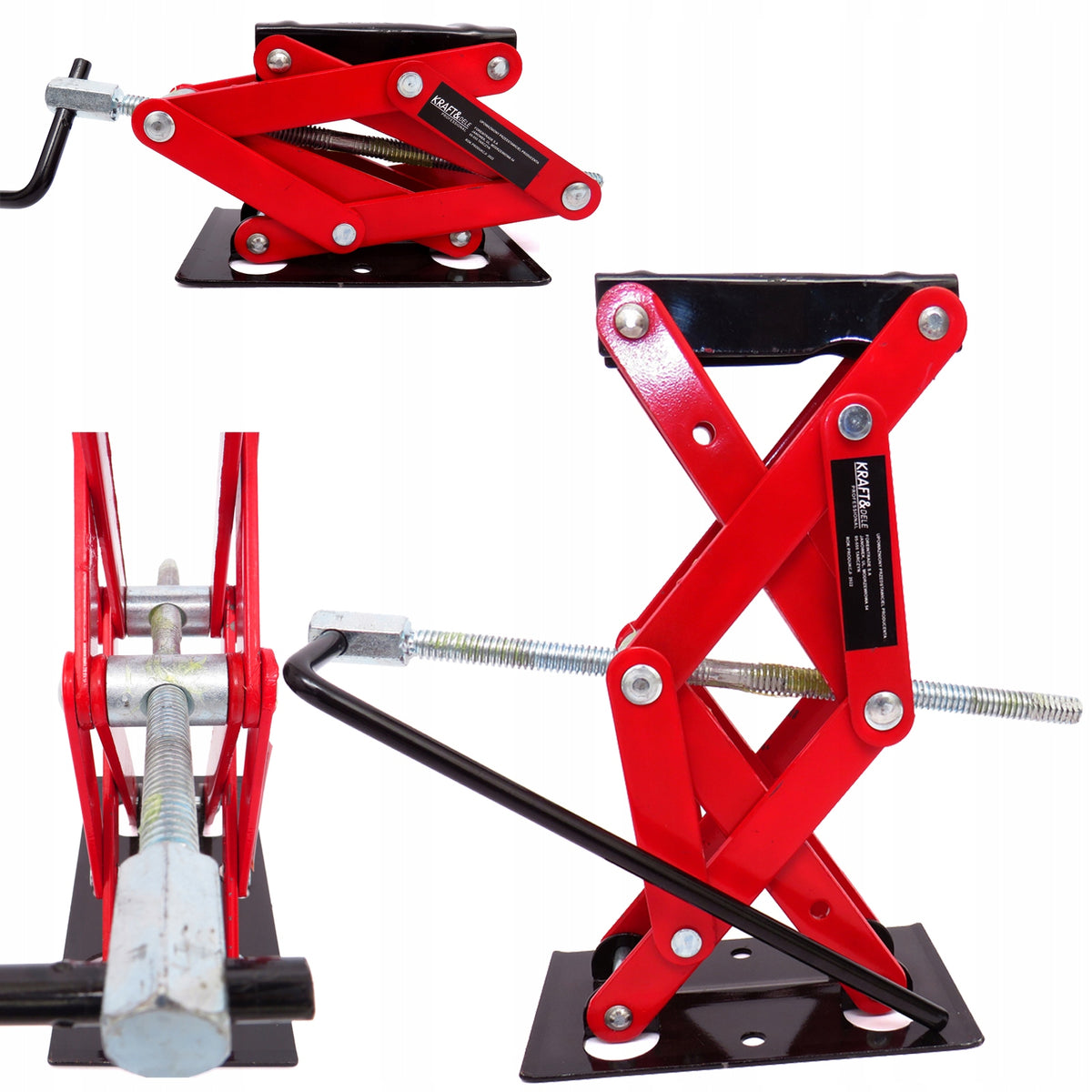 2000KG 2T KRAFT&DELE KD354 WHEEL CHANGE CAR SCISSOR LIFT