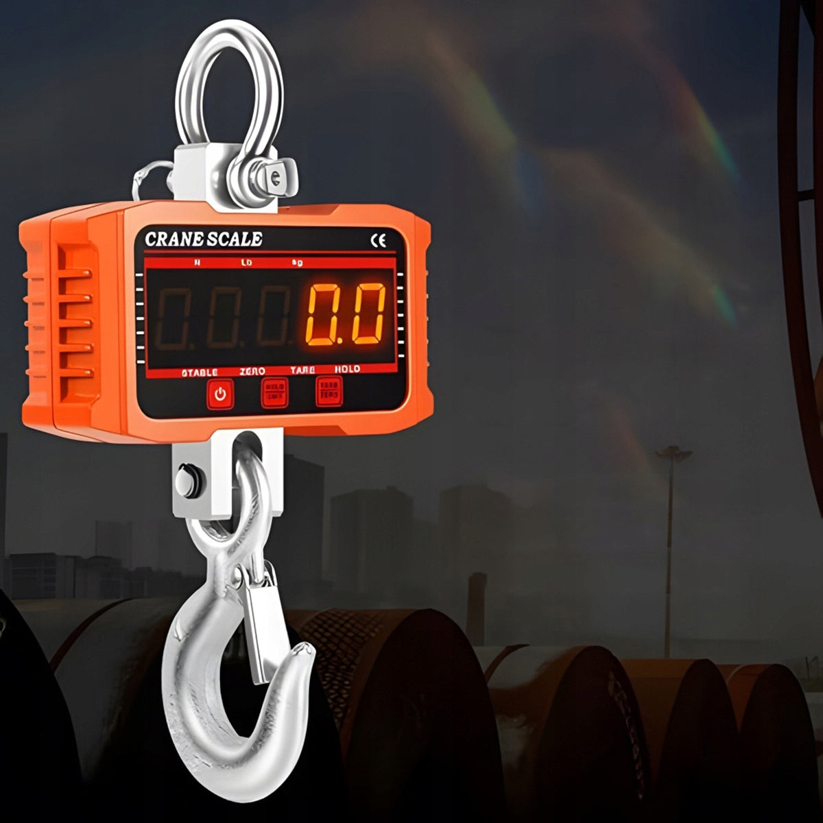 2000KG STORAGE SCALE HOOK electronic with remote control industrial scale Manufacturer code bhyrrfew