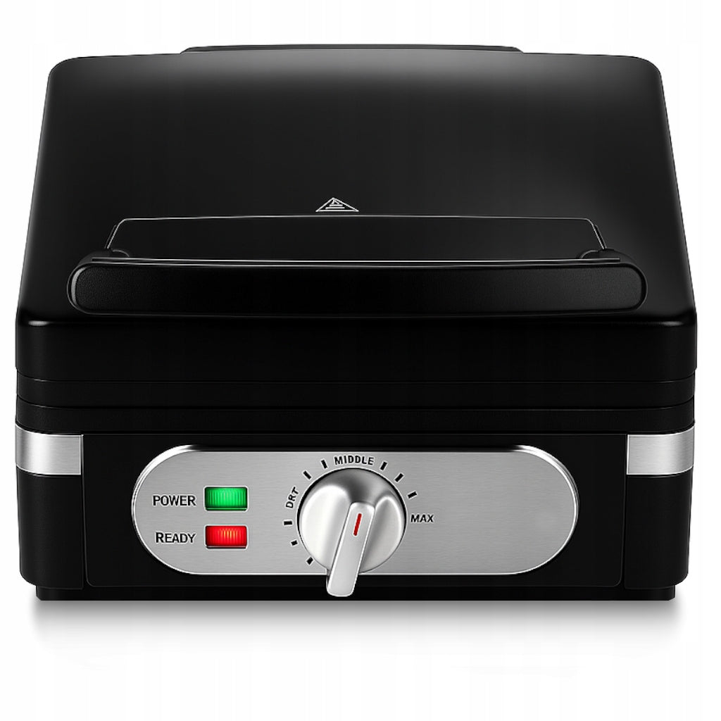 2000W 2 CRUNCHY FLUFFY WAFFLE MAKER WITH TEMPERATURE CONTROL SOLID Power rating 2000 W