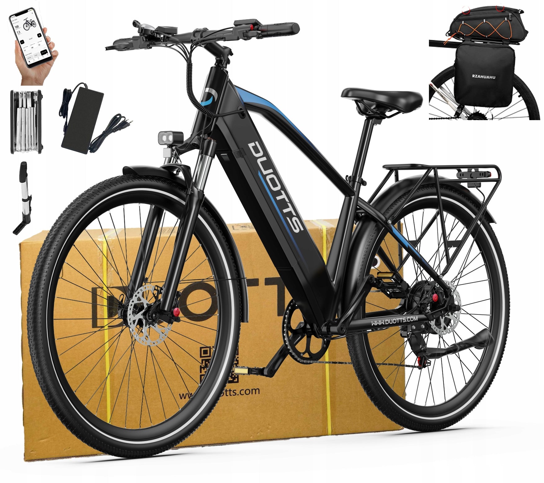 2025 Adult electric vehicles DUOTTS C29 MAX 48V18Ah 29'' 120km PL