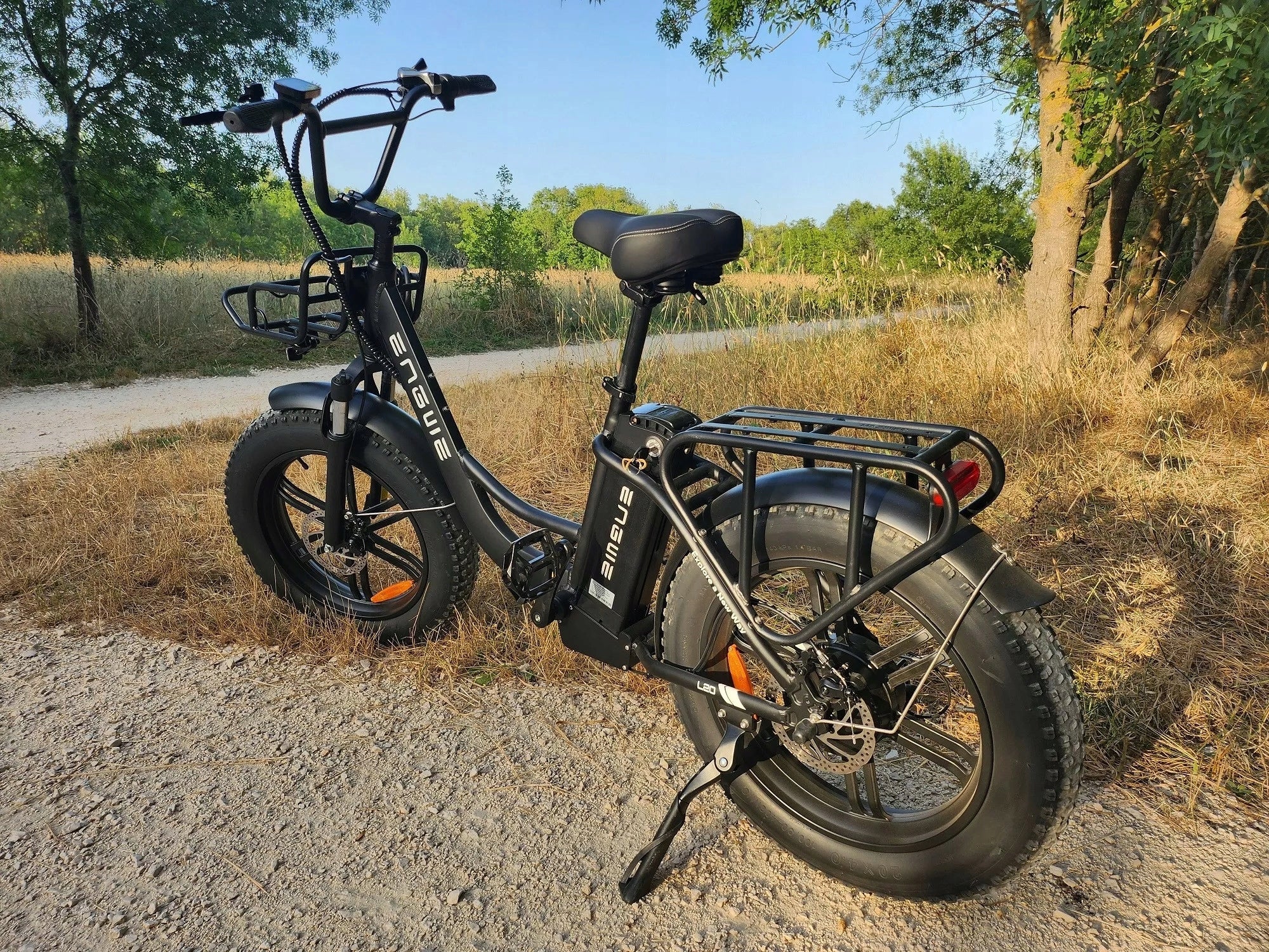2025 ENGWE L20 BOOST Electric Bike 48V 13AH 250W 48V 20*4 Fat Tires E-BIKE Foldability partially assembled, calibrated
