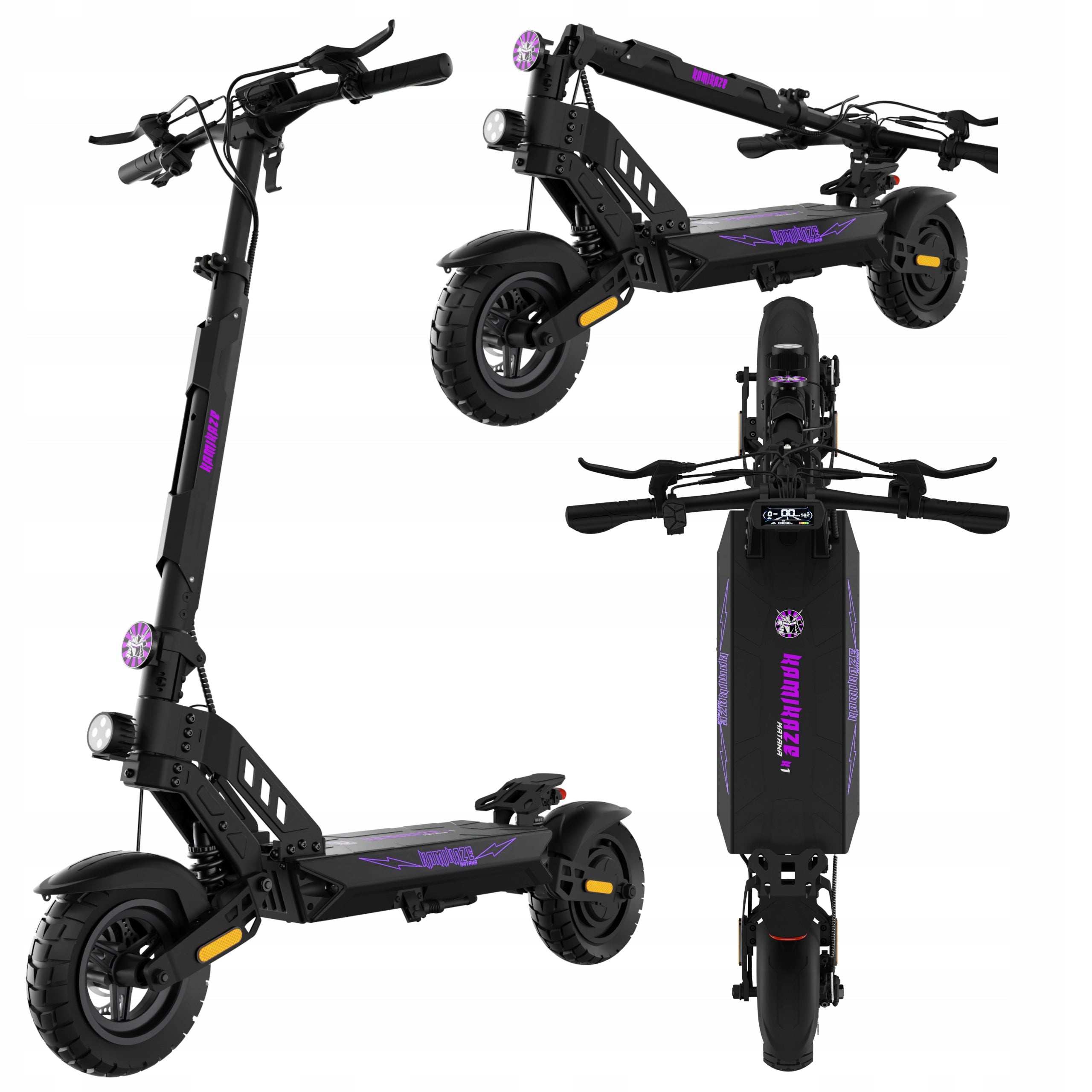 2025 Electric Scooter Kamikaze K1 Katana RGB, 1400W, NFC Lock