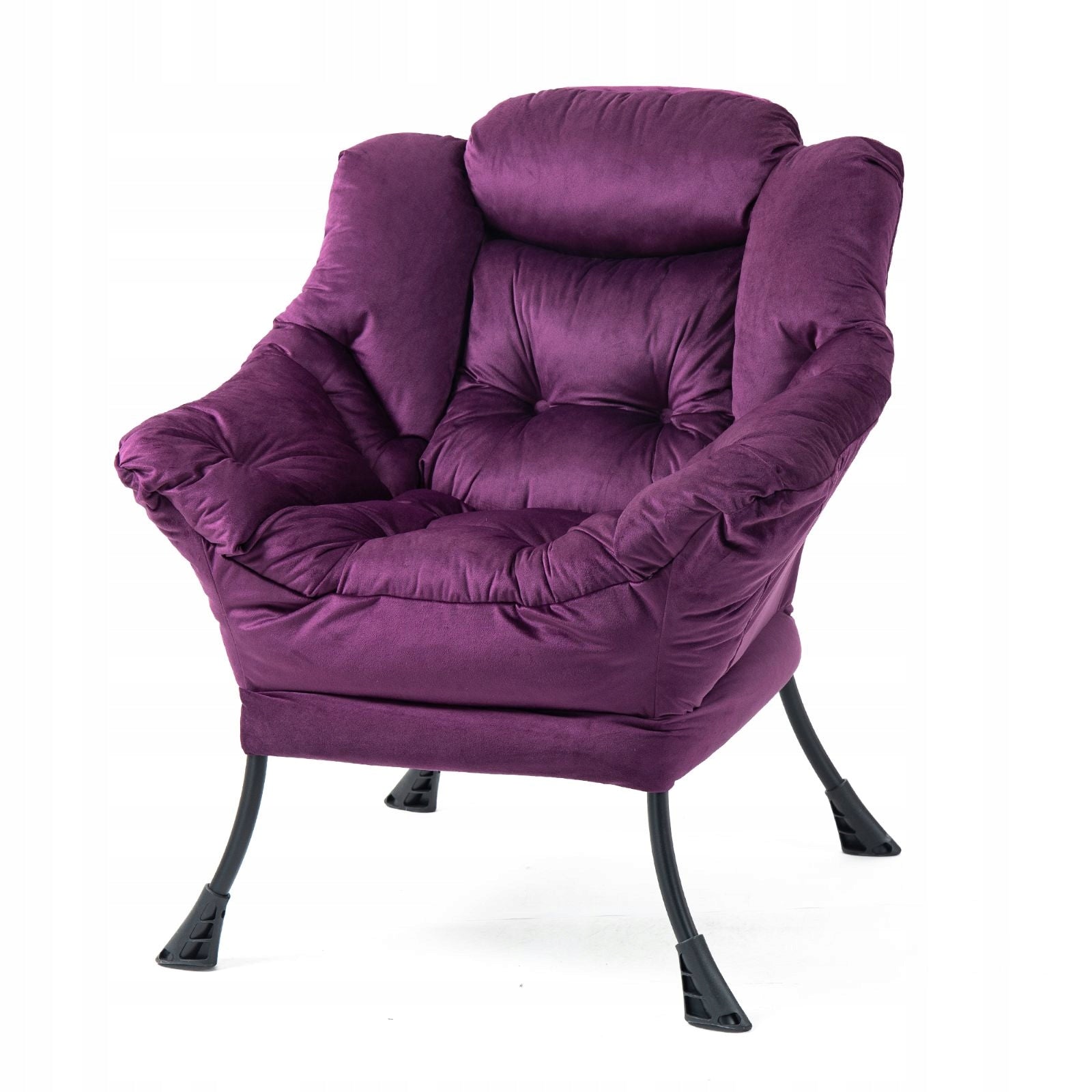 2026 Comfortable relaxation chair with metal frame and pocket