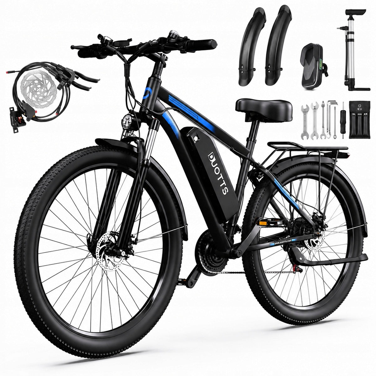 2026 DUOTTS C29-L 48V 15AH 1000W 55KM/H 29*2,1'' Shimano 21-speed Z App CE